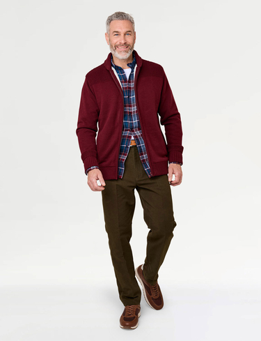 Pegasus Sherpa Lined Shawl Collar Zipper