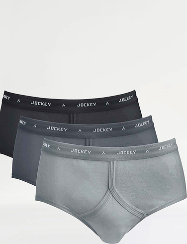 Pack of 3 Y Front Jockey Briefs