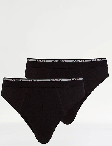 Jockey Cotton Slip Brief 2 Pack