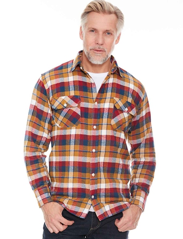 Pegasus Brushed Cotton Check Shirts