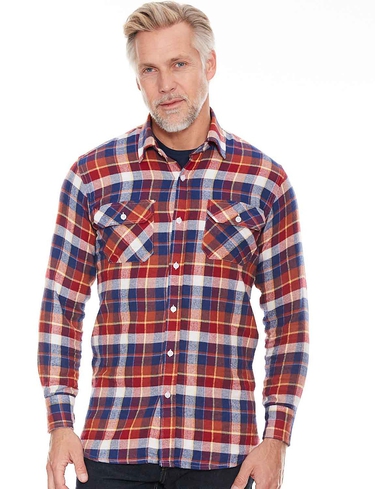Pegasus Brushed Cotton Check Shirts
