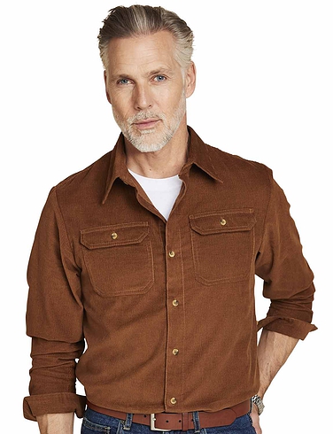Pegasus Cord Shirt With Chest Pockets