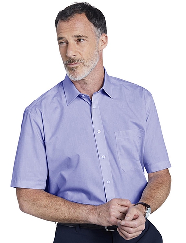 Double Two Non-Iron Short Sleeve Shirt