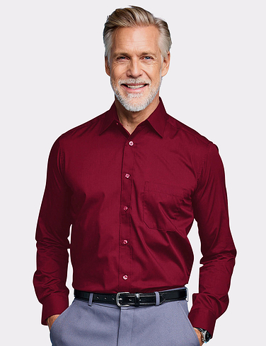 Double Two Long Sleeve Easy Care Shirt