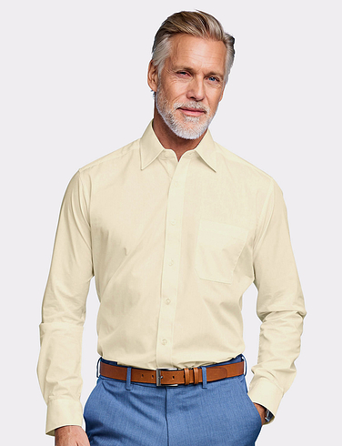 Double Two Long Sleeve Easy Care Shirt