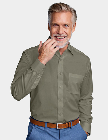 Double Two Long Sleeve Easy Care Shirt