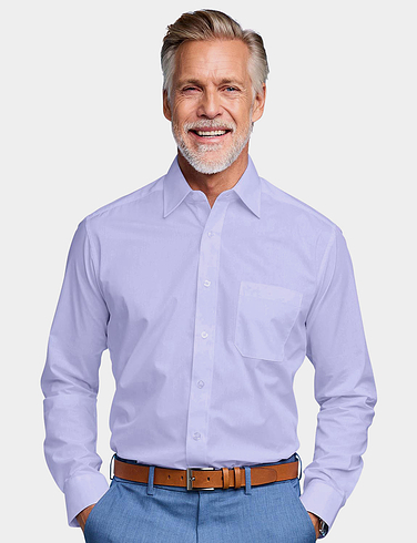 Double Two Long Sleeve Easy Care Shirt