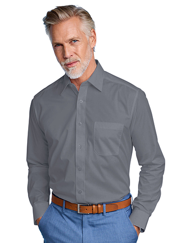 Double Two Long Sleeve Easy Care Shirt
