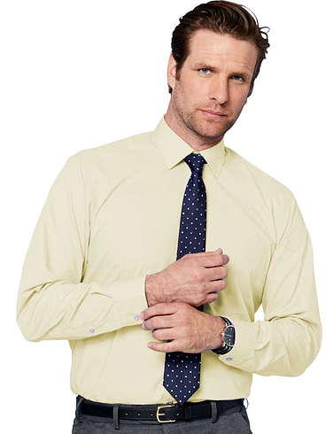 Rael Brook Long Sleeve Shirt And Tie Set Classic Fit