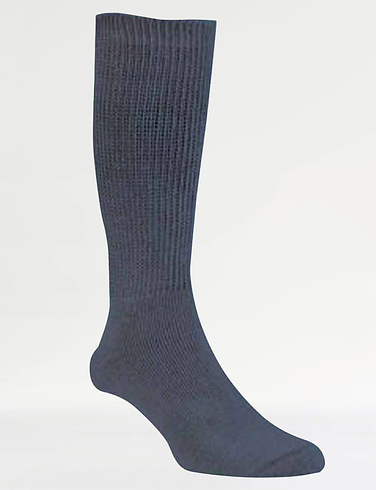 HJ Hall Pack of 2 Cotton Diabetic Socks