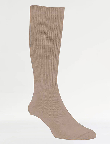 HJ Hall Pack of 2 Cotton Diabetic Socks