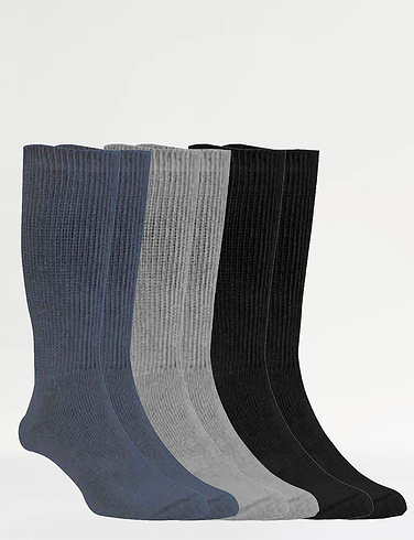 Six Pack Value Diabetic Socks