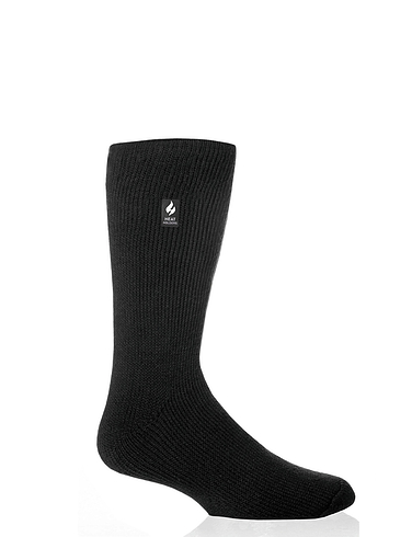 Heat Holders 2.3 Tog Fleece Lined Socks - Black
