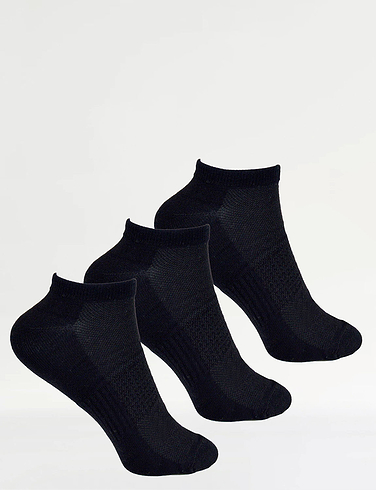 3 Pack Trainer Sock With Arch Support