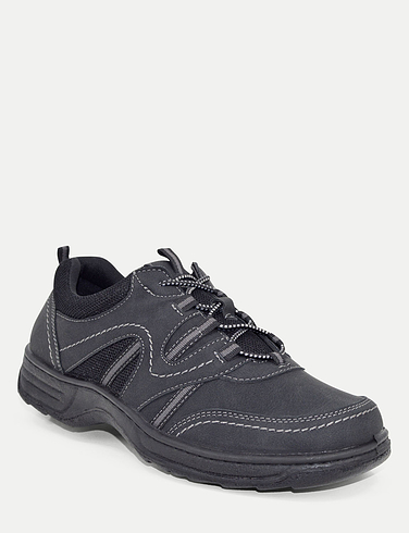 Cushion Walk Wide G Fit Trainer With Gel Pad