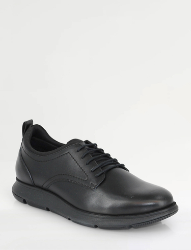 Pegasus Ortholite Premium Lace Fasten Wide Fit Leather Shoes