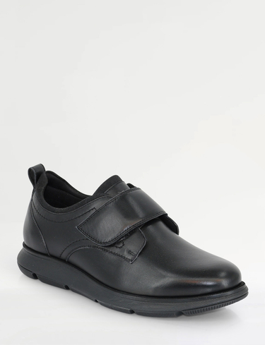 Pegasus Ortholite Premium Touch Fasten Wide Fit Leather Shoes