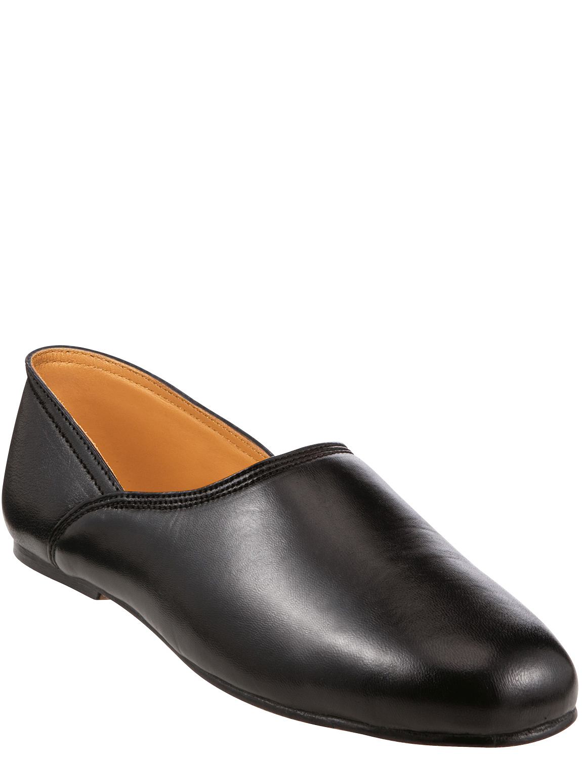 men's slippers leather sole