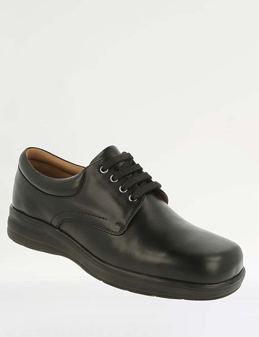 DB Shoes Mens Bob Leather Extra Wide EE - 4E Lace