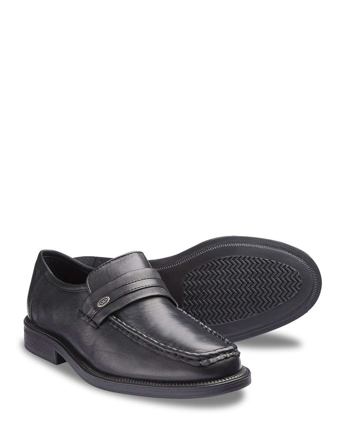 Leather Slip On Moccasin Shoe | Chums