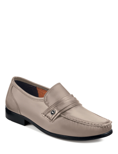 Moccasin with Leather Sole