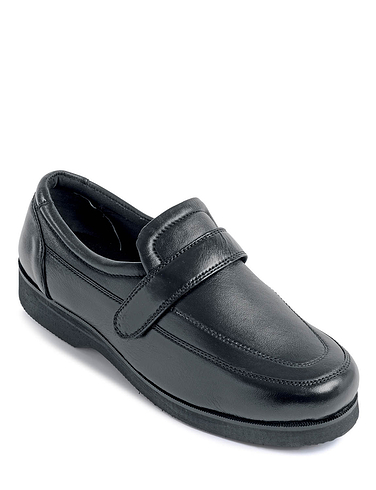 Lincoln Leather Wide Fit Shoe