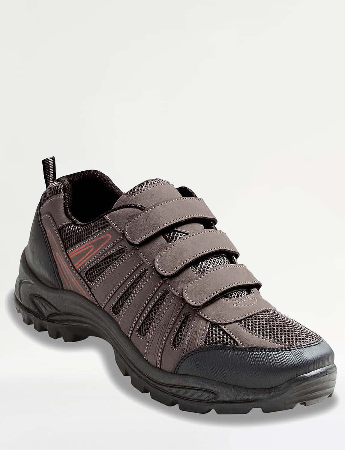 Touch Fasten Wide Fit Walking Shoe | Chums