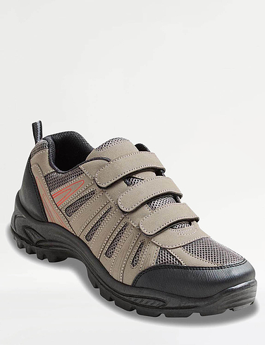 mens wide sneakers with velcro