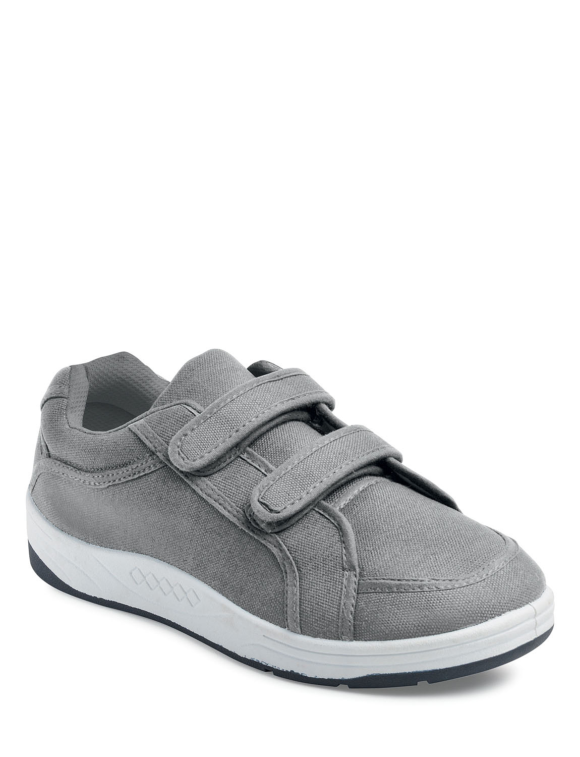 mens wide fit canvas shoes uk