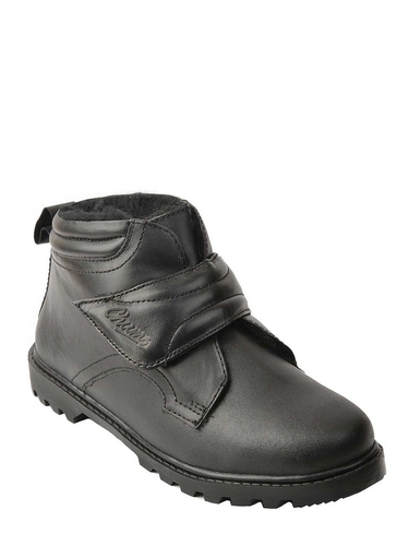 mens boots with velcro fastening