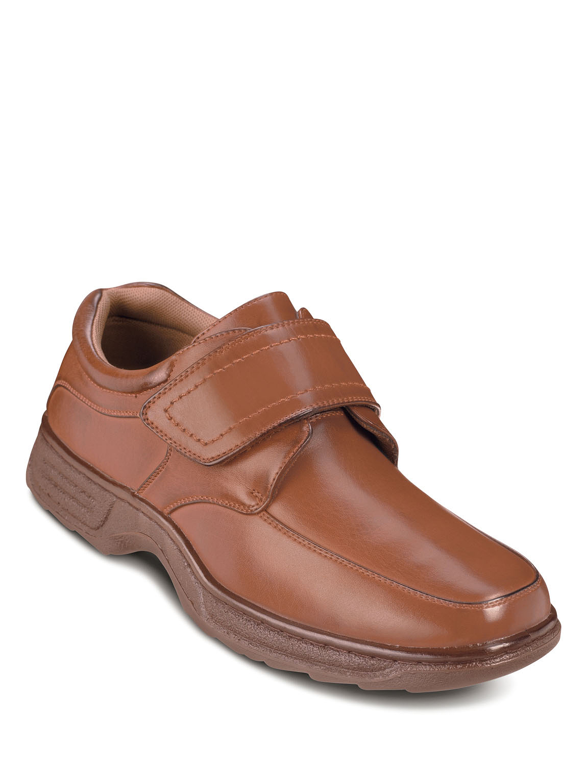 Cushion Walk Touch Fasten Wide Fit Shoe With Gel Pad Chums Cushion Walk Touch Fasten Wide Fit Shoe With Gel Pad Chums
