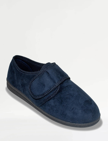 Padders Wide G Fit Touch Fasten Slipper