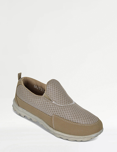 Pegasus Standard Fit Mesh Slip on Trainer