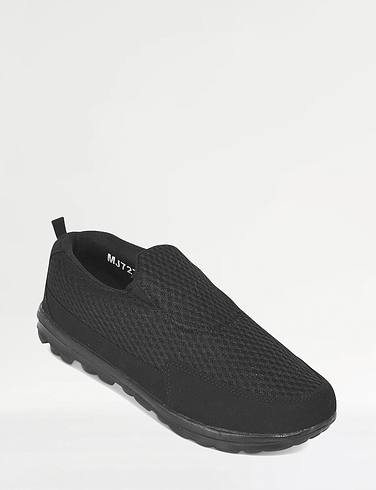Pegasus Standard Fit Mesh Slip on Trainer