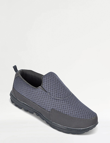Pegasus Standard Fit Mesh Slip on Trainer