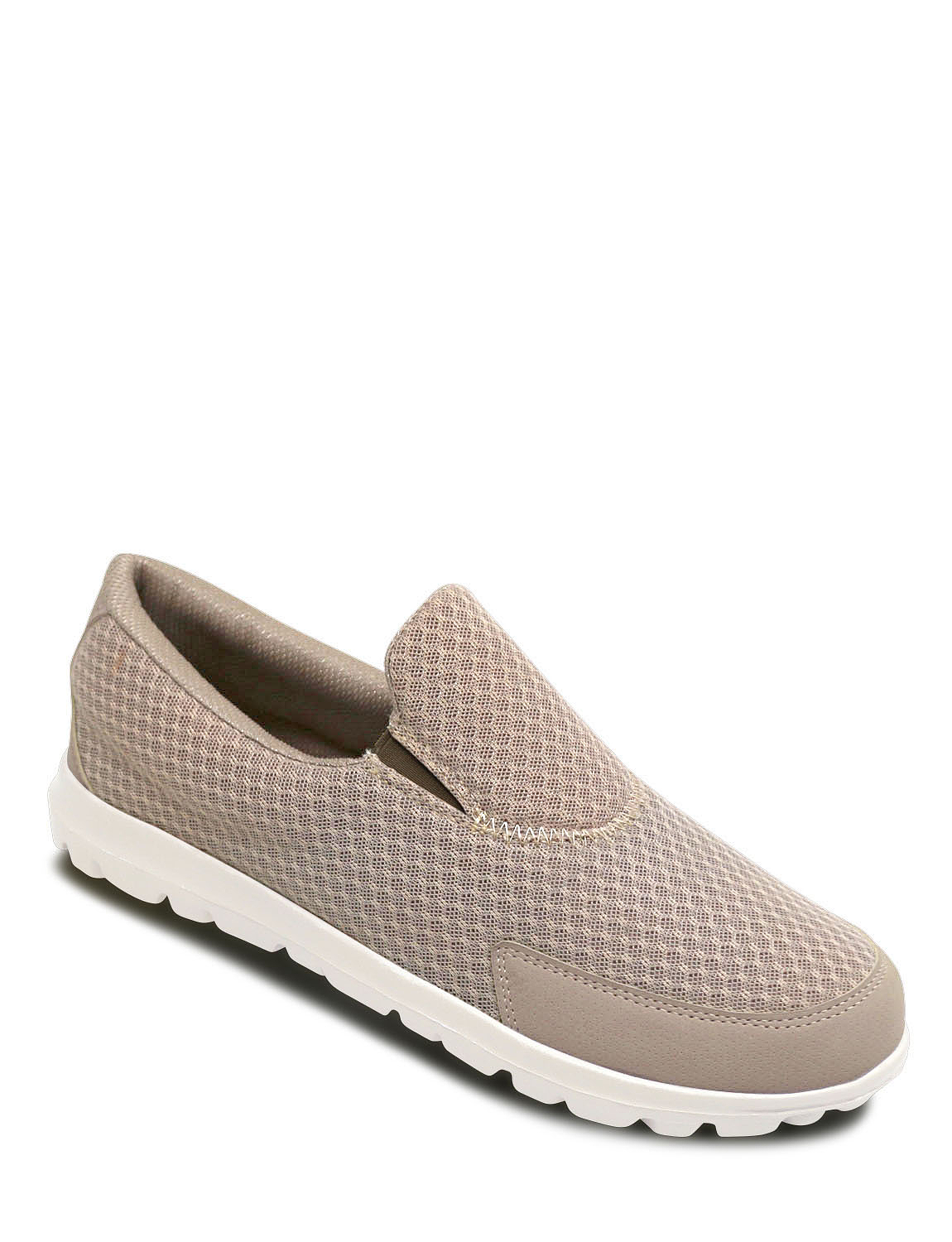 tan slip on trainers