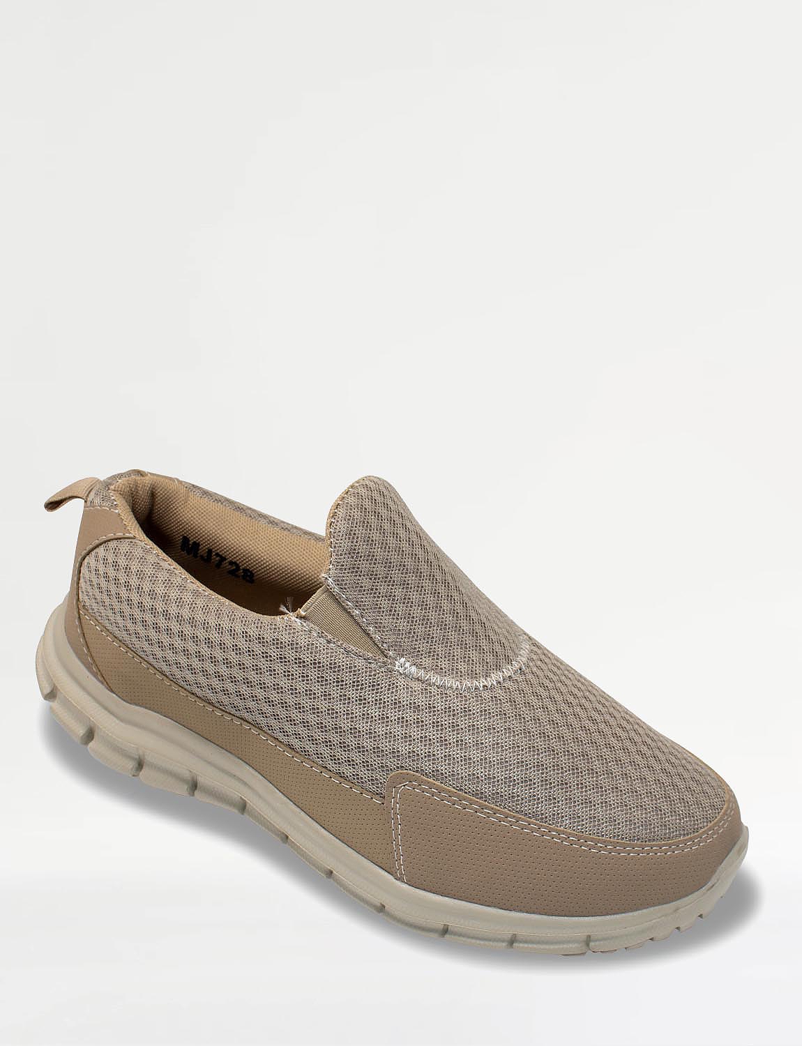 slip on wide fit trainers