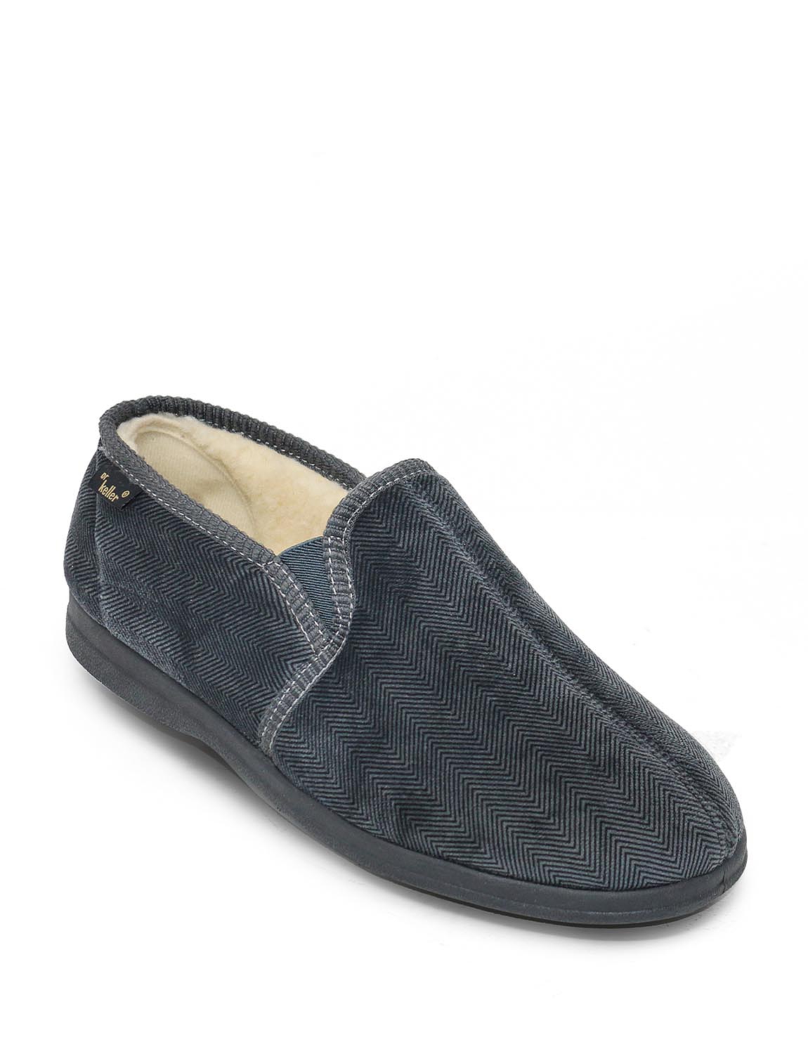 Dr Keller Mens Denton Wide Fit Slipper 