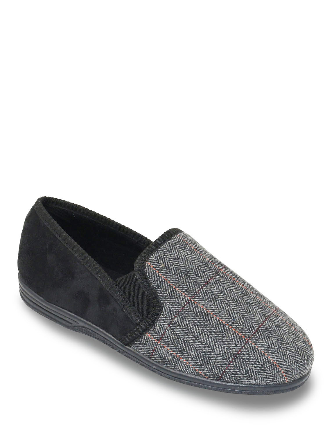 Mens Royston Wide-Fit Slipper | Chums