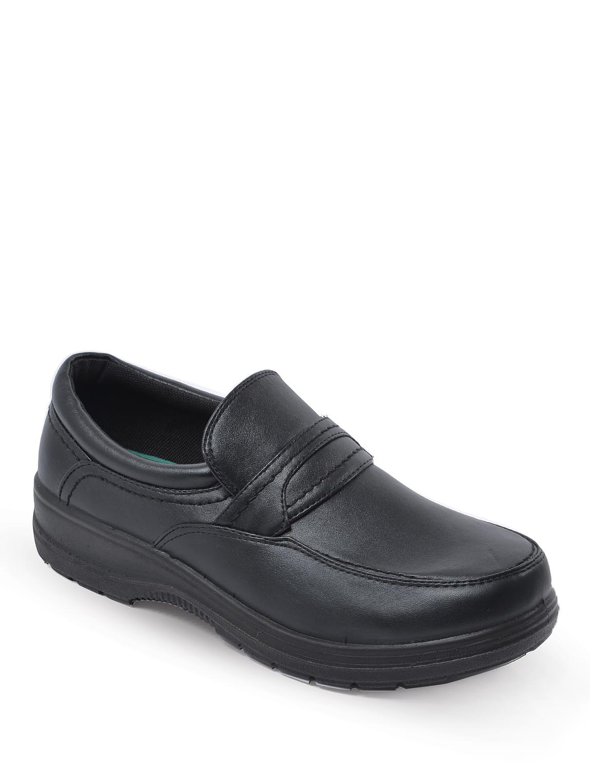 Mens Slip On Wide Fit Comfort Shoes Chums