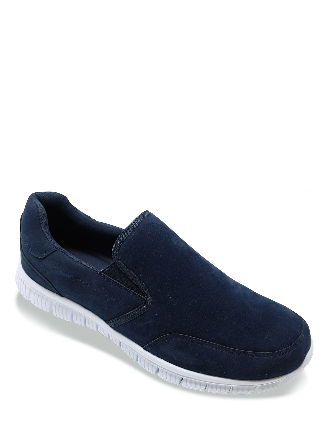 wide fit slip on trainers