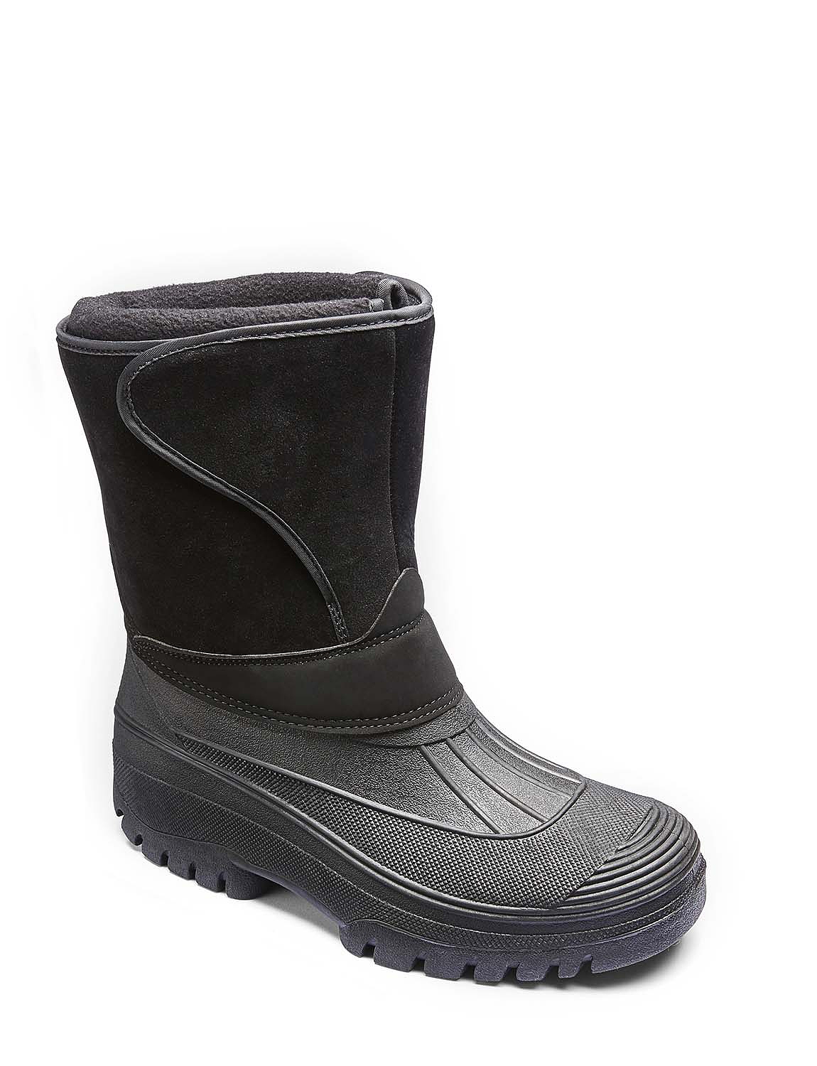 cushion walk wide fit boots