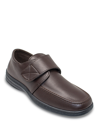 Dr Keller Wide Fit Touch Fasten Comfort Shoe