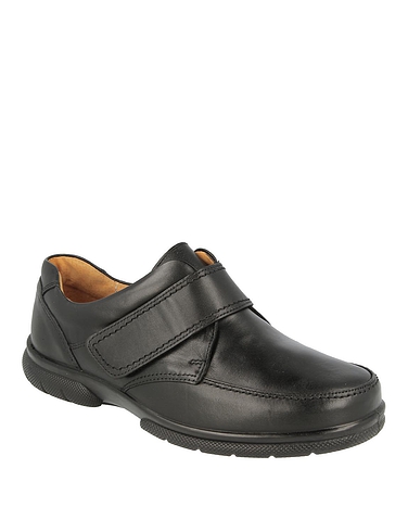 DB Shoes Mens Havant Leather EE-4E Extra Wide Fit