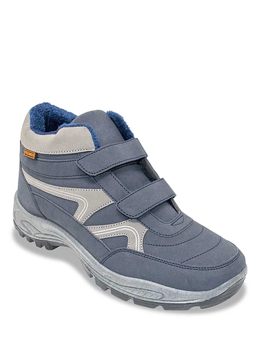 Pegasus Touch Fasten Wide Fit Fleece Lined Walking Boot