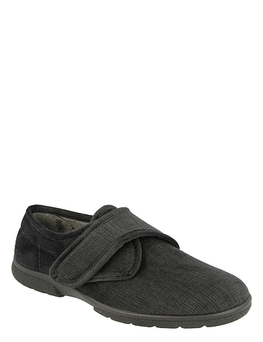 DB Hallam Touch Fasten Ultra Wide 6E-8E House Shoes