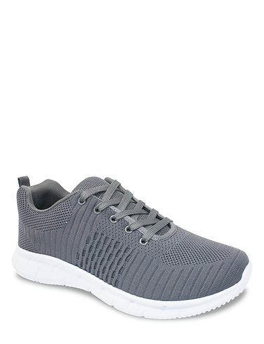 Pegasus Wide Fit Lightweight Fly Knit Lace Trainer