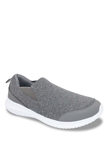 Dr Keller Wider Fit Slip On Trainer