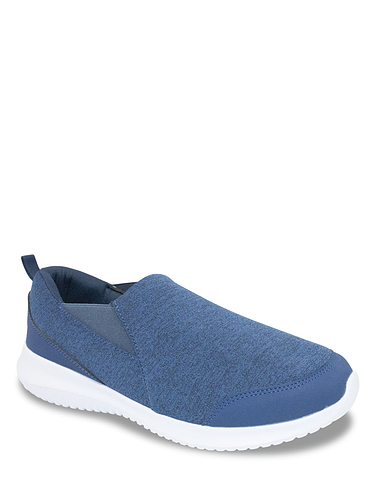 Dr Keller Wider Fit Slip On Trainer