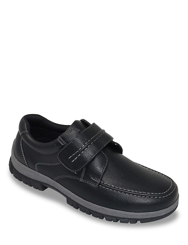 Dr Keller Wide Fit Touch Fasten Walking Shoe